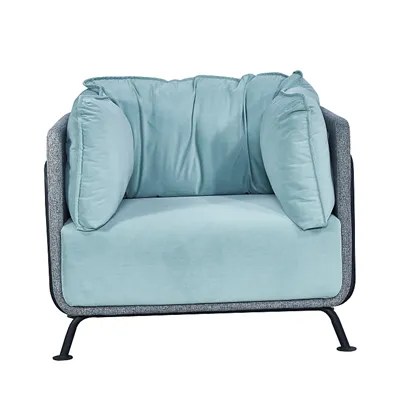 Ainutlaatuisen näköinen yhden hengen sohva, valmistettu Kiinassa ja Vietnamissa